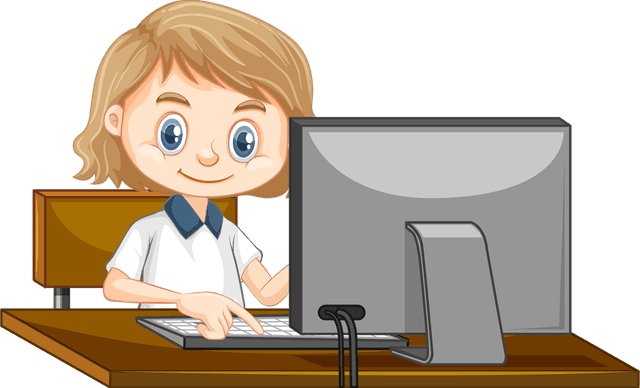 Computer Lab Illustration